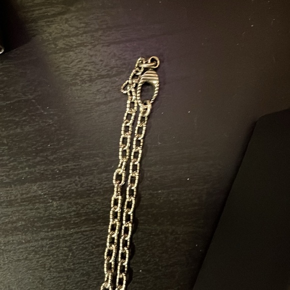 Gucci Arabesque .925 Silver Interlocking G Filigree Necklace/ bag & box - Picture 4 of 4